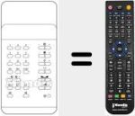 Comandament a dist&agrave;ncia substitut de TC 122