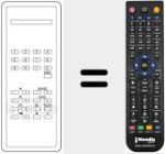 Comandament a dist&agrave;ncia substitut de TC 30 C