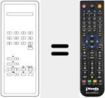 Comandament a dist&agrave;ncia substitut de TC 30 D