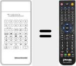 Comandament a dist&agrave;ncia substitut de TC 360