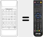 Comandament a dist&agrave;ncia substitut de TC 560