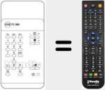 Comandament a dist&agrave;ncia substitut de TC 900