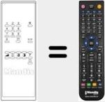 Comandament a dist&agrave;ncia substitut de TM 20