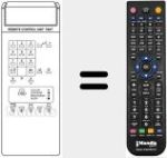 Comandament a dist&agrave;ncia substitut de TM 40