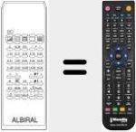 Comandament a dist&agrave;ncia substitut de TM 99 C