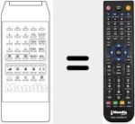 Comandament a dist&agrave;ncia substitut de TRS 99T