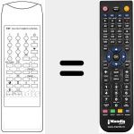 Comandament a dist&agrave;ncia substitut de TV 5175 B