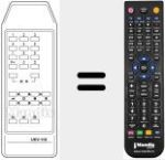 Comandament a dist&agrave;ncia substitut de UKV 110