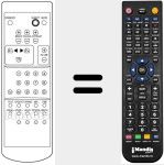 Comandament a distància substitut de UKV 620
