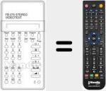Comandament a dist&agrave;ncia substitut de UNIVERSUM 9589672