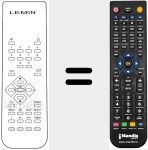 Comandament a dist&agrave;ncia substitut de VOLKSBOX