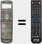 Comandament a dist&agrave;ncia substitut de VR F4B