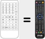 Comandament a distància substitut de VTS 77