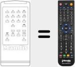 Comandament a dist&agrave;ncia substitut de W 3729