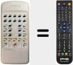 Comandament a dist&agrave;ncia substitut de X2