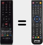 Comandament a dist&agrave;ncia substitut de RC039