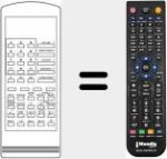 Comandament a distància substitut de RC70