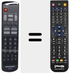 Comandament a dist&agrave;ncia substitut de RC20 (759510457700)