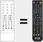 Comandament a distància substitut de RC 1000