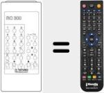 Comandament a dist&agrave;ncia substitut de RC 300