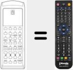 Comandament a distància substitut de RC 45