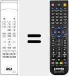 Comandament a dist&agrave;ncia substitut de RC 505