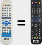 Comandament a dist&agrave;ncia substitut de JX-2006A