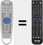 Comandament a dist&agrave;ncia substitut de RC 1227