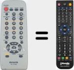 Comandament a dist&agrave;ncia substitut de RC-CAS01 (147744412)