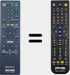 Comandament a dist&agrave;ncia substitut de RMT-B104P (148721911)