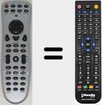 Comandament a dist&agrave;ncia substitut de REMCON1561