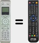 Comandament a dist&agrave;ncia substitut de RM2000101 (313922864431)