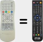 Comandament a dist&agrave;ncia substitut de RC111312000