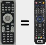 Comandament a dist&agrave;ncia substitut de RC155380901 (313923809601)