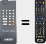 Comandament a dist&agrave;ncia substitut de 56521353