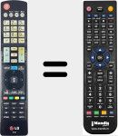 Comandament a dist&agrave;ncia substitut de AN-CR400 (AKB73756523)