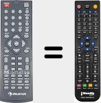 Comandament a dist&agrave;ncia substitut de AUNA001