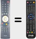 Comandament a distància substitut de CT-870