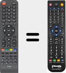 Comandament a distància substitut de H003