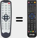 Comandament a dist&agrave;ncia substitut de HH-338