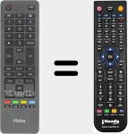 Comandament a distància substitut de 8301HA18M00020 (HTR-A18M)