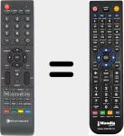 Comandament a distància substitut de I14000000632