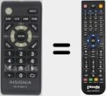 Comandament a distància substitut de NS-RC4NA-17