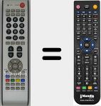 Comandament a distància substitut de LCD4230