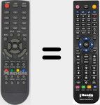 Comandament a distància substitut de LCD 21GB