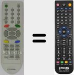 Comandament a distància substitut de MI-6710V00090A