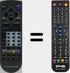 Comandament a distància substitut de MI-RMC220 