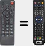 Comandament a distància substitut de NH000UD