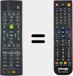 Comandament a dist&agrave;ncia substitut de RC-118