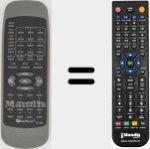 Comandament a dist&agrave;ncia substitut de RC-200